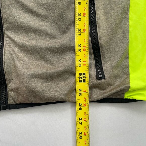 Pink Women’s M/L Victoria’s Secret Zip Hoodie Jacket Windbreaker Neon Yellow - Picture 6 of 12